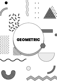 Geometric Youth White