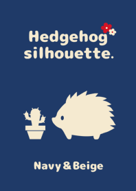 Hedgehog silhouette.