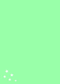 優しいグリーン