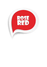 Rose Red Button In White V.2 (JP)