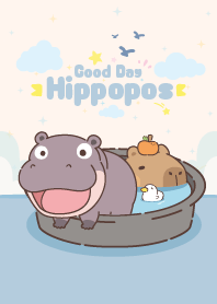 Hippo Good Day x Pastel