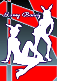 Honey Bunny 3 -White & Red-
