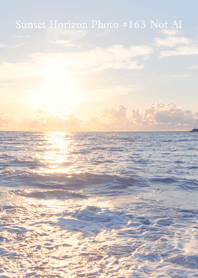 Sunset Horizon Photo #163 Not AI