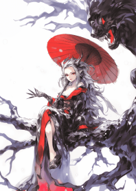 百鬼夜行圖之九-赤女