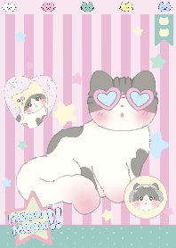 Meow Moew : Pastel Pink