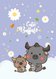 Buffalo Cute Daisy Flower Sweet