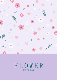 FLOWER PURPLE -NATURAL 59