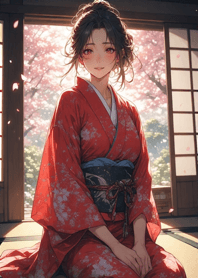 Comfortable sunny day - cute girl 3B23