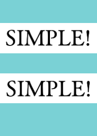 SIMPLE!SIMPLE!-MINT GREEN