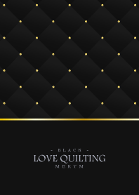 LOVE QUILTING - BLACK 30