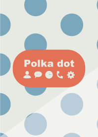 Retro polka dot
