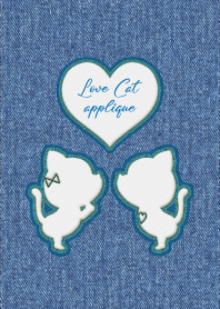 Love Cat Applique 23