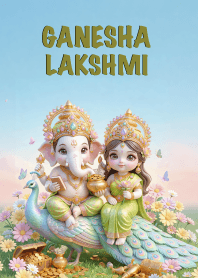 Lakshmi - Ganesha Money Sky Rich