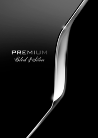 Premium Black & Silver
