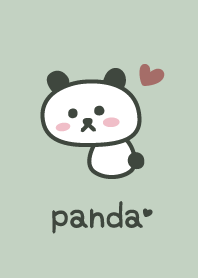 Panda.green.Heart