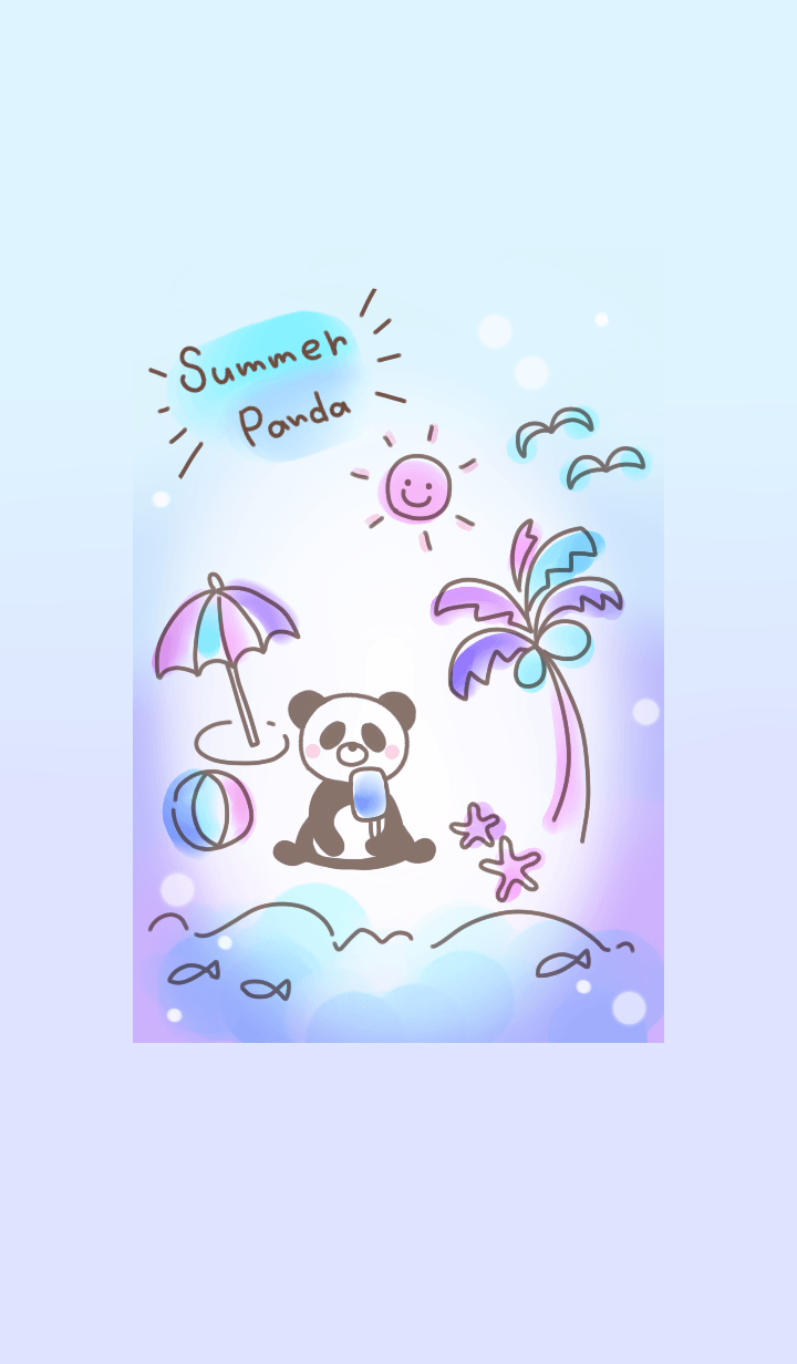 Enjoy the beach Panda2.