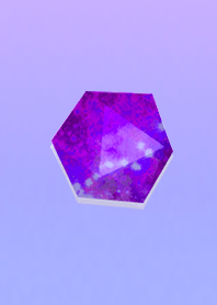 Mineral amethyst calling for luck