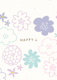 Nordic style 4 colors of flowers24 Japan