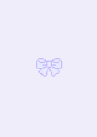 kawaii ribbon purple