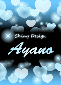 Ayano-Name-Light blue Heart