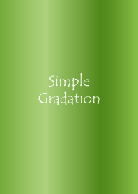Simple Gradation -GlossyGreen 21-