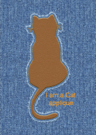 I am a Cat Applique 69