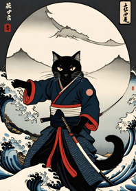 Lautan Kucing Ukiyo-e 90