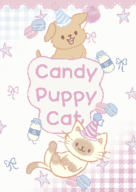 Candy puppy cat (pink ver.)