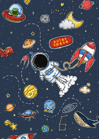 การผจญภัยของนักบินอวกาศนอกอวกาศ