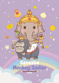 พระพิฆเนศ & ปีวอกลิง _ โชคลาภดวงดี