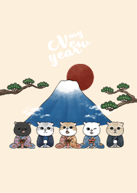 neko new year - buff