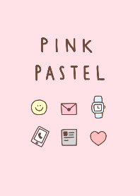 pink and pastel icon
