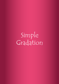 Simple Gradation -GlossyPink 32-