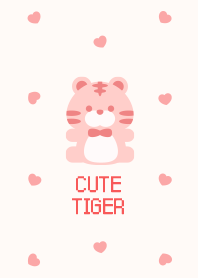 Cute Tiger Pattern red