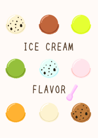 ICE CREAM FLAVOR/CREAM PINK
