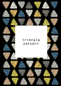 triangle pattern7- watercolor-