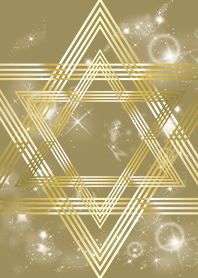 Gold : Lucky Hexagram