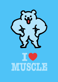 I LOVE MUSCLE(Macho Bear) Cool