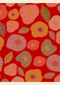 Hand drawn flowers on RB