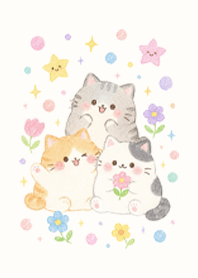 The Neko Gang and the Flowers 1 (Pp)