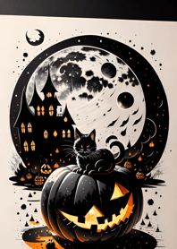 halloween cat 6B3CD2