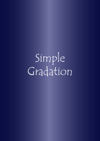 Simple Gradation -GlossyBlue 12-