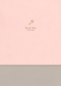Peach skin