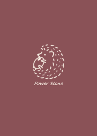 Hedgehog and Power Stone* -garnet-