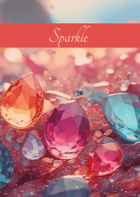 Gemstone Sparkle2 on red