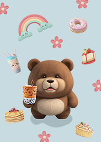 bubble tea & Cute bears 2