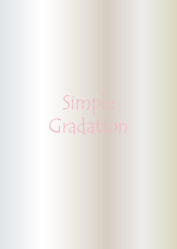 Simple Gradation -WHITEGOLD*PINK-