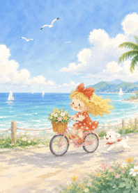 The Little White Dog and the Sea