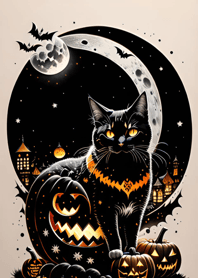 halloween cat ccaE1a