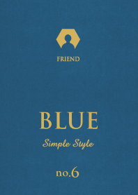 シンプルで高級 〜ブルー〜 no.6